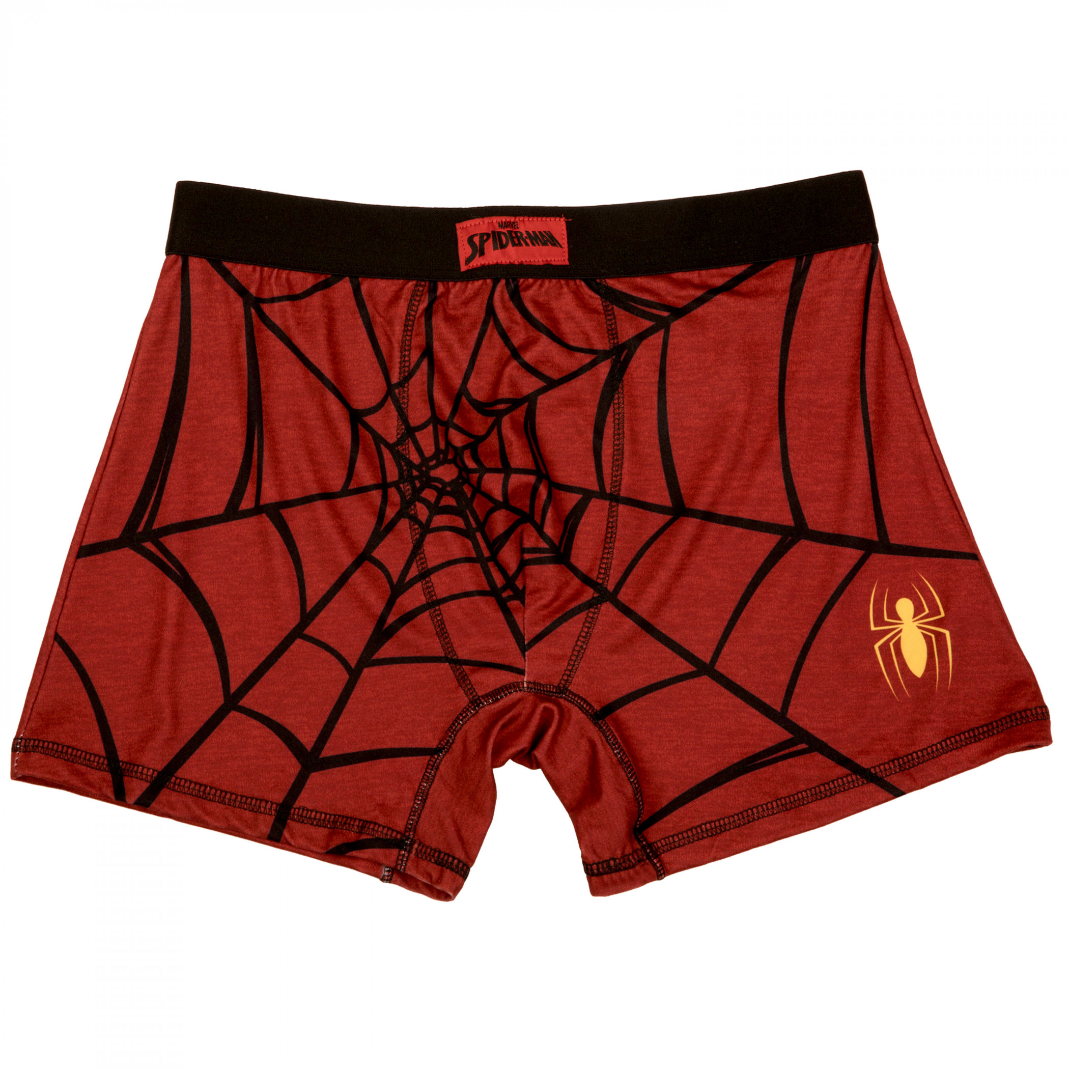 Spider-Man Web and Small Symbol Boxer Briefs